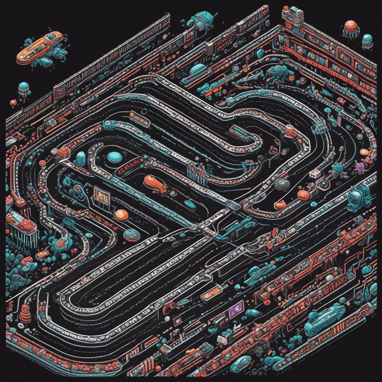 Virus vs. Prokaryote Race game banner