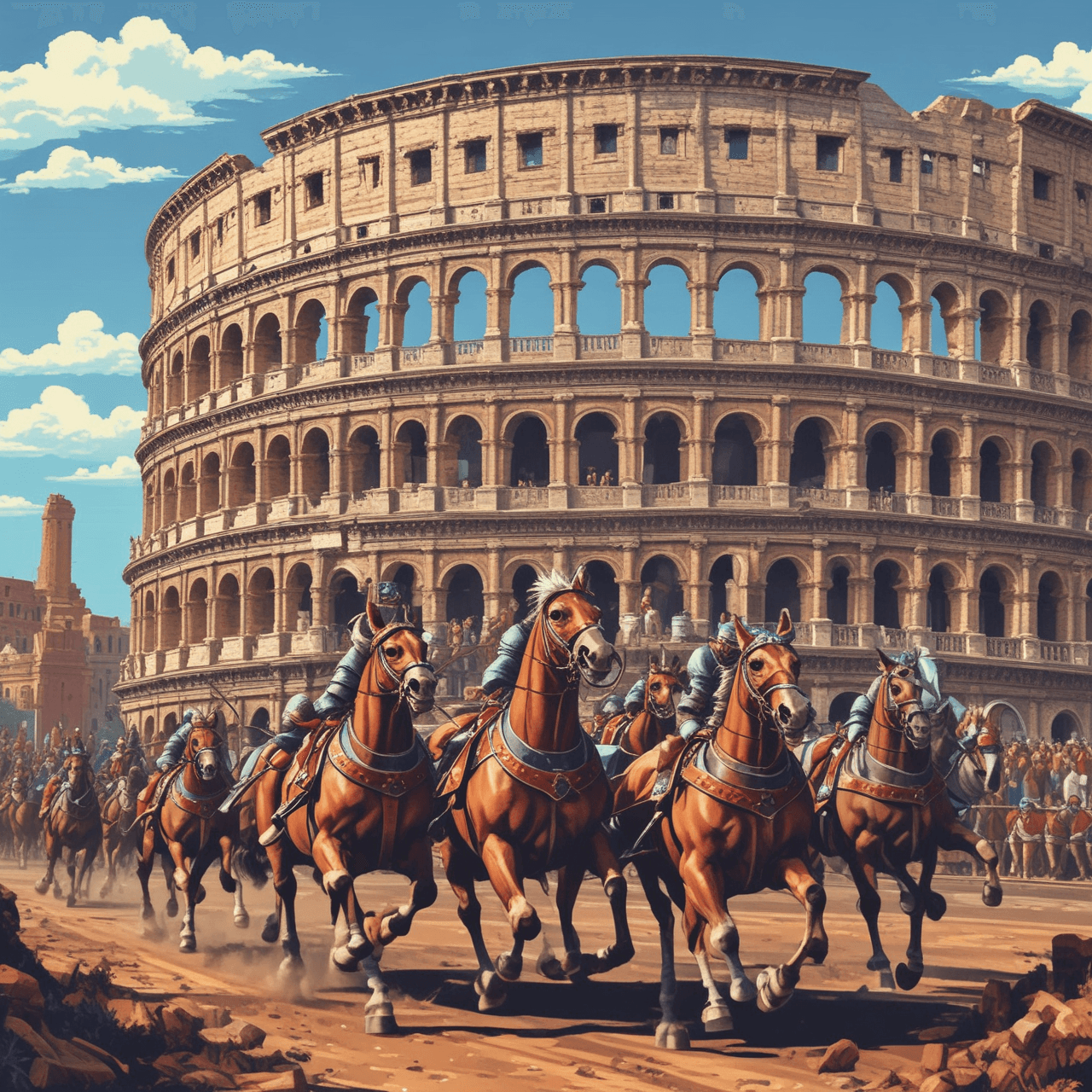 Římský Závod game banner