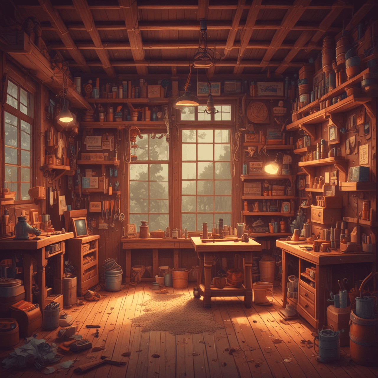 Woodworking Quiz Defenders game banner