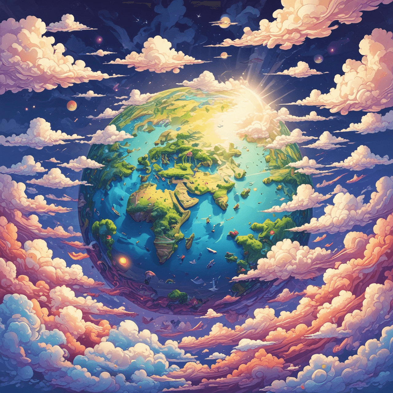 Geography Bridge Quiz game banner