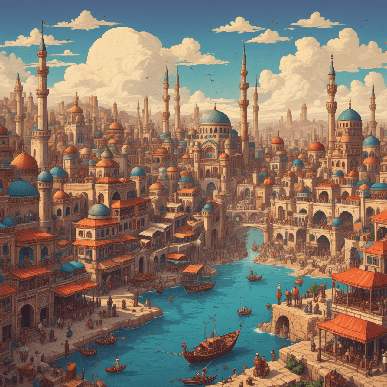 Sultan's Ascent Quiz game banner