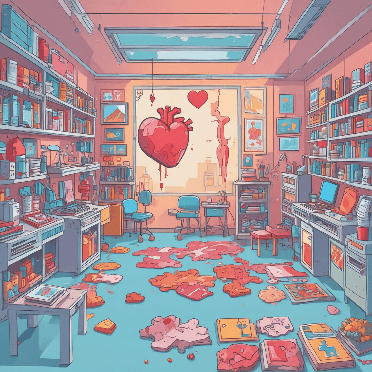 French Body Parts Run game banner