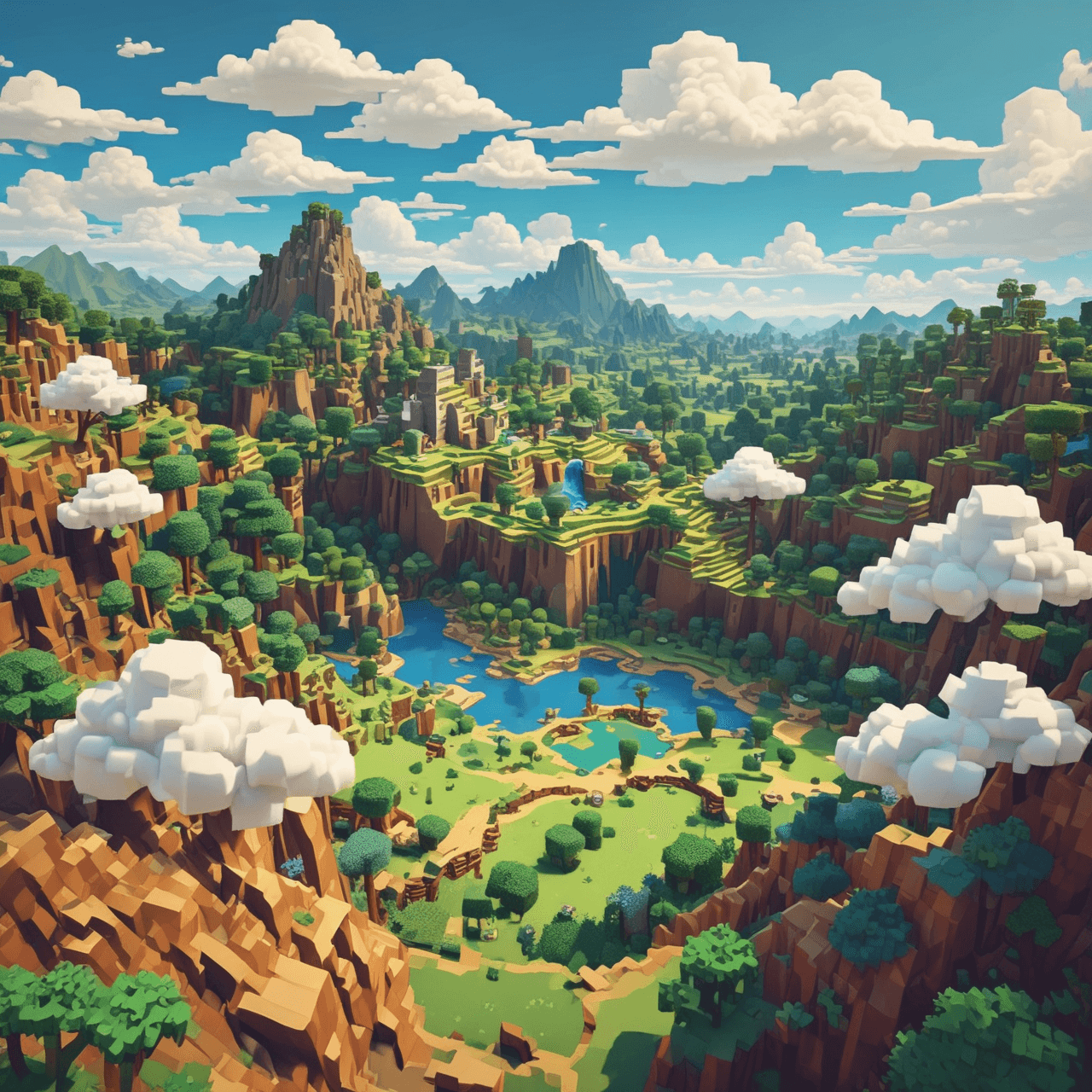 Minecraft Jump game banner