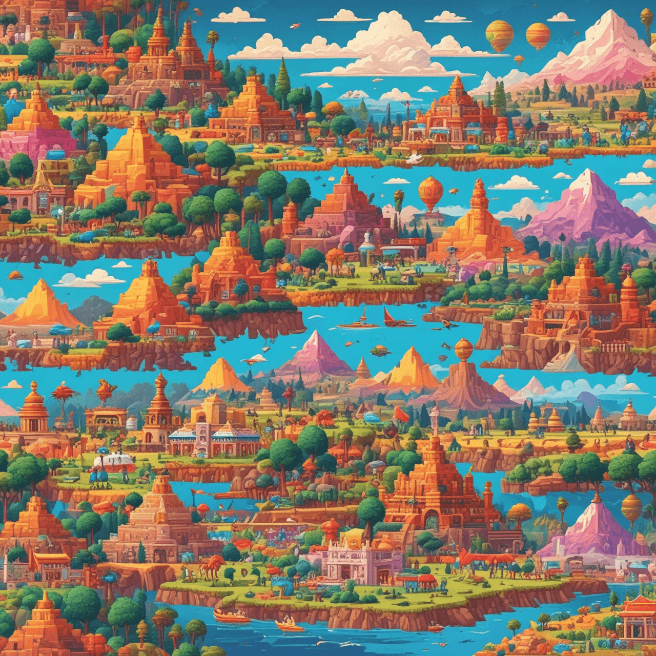 Cultural Landscape Dash game banner