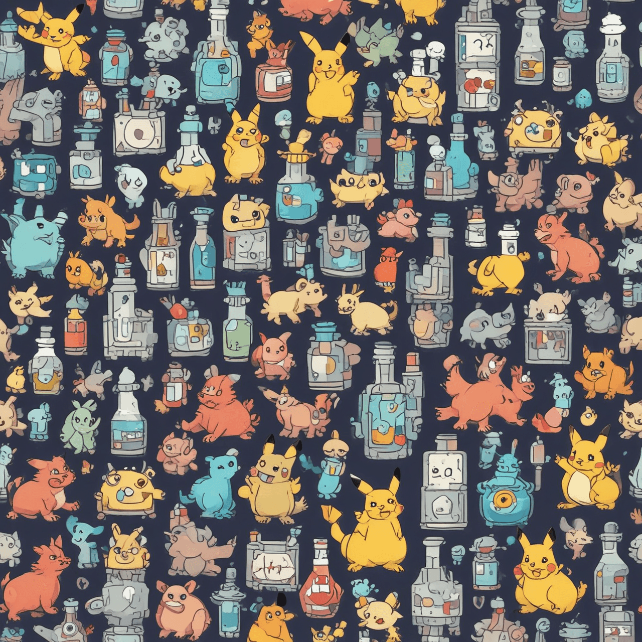 Jetpack Quiz Adventure: Węglowodory game banner