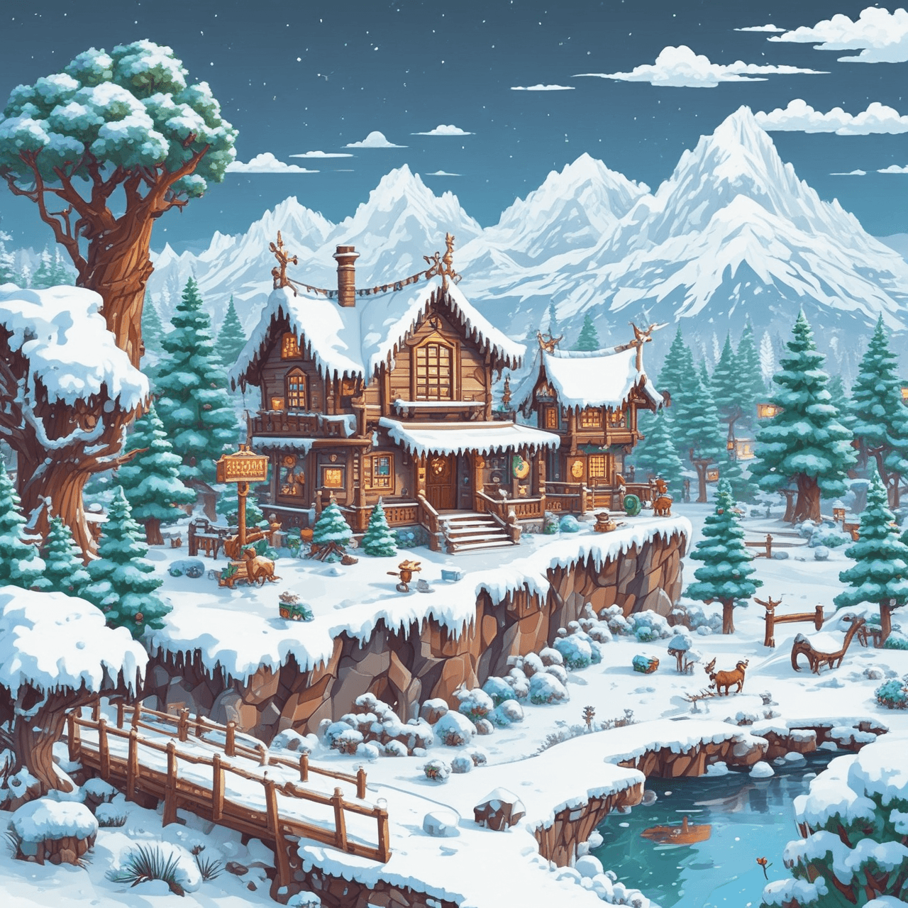 Sneeuw Quiz Run game banner