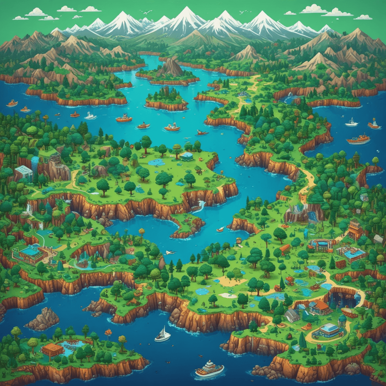 World Explorer Run game banner