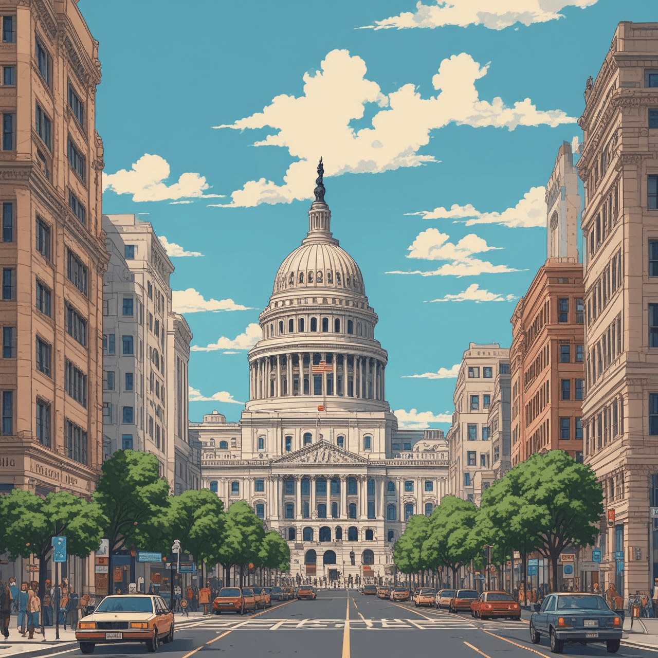 Capitol Hill Dash game banner