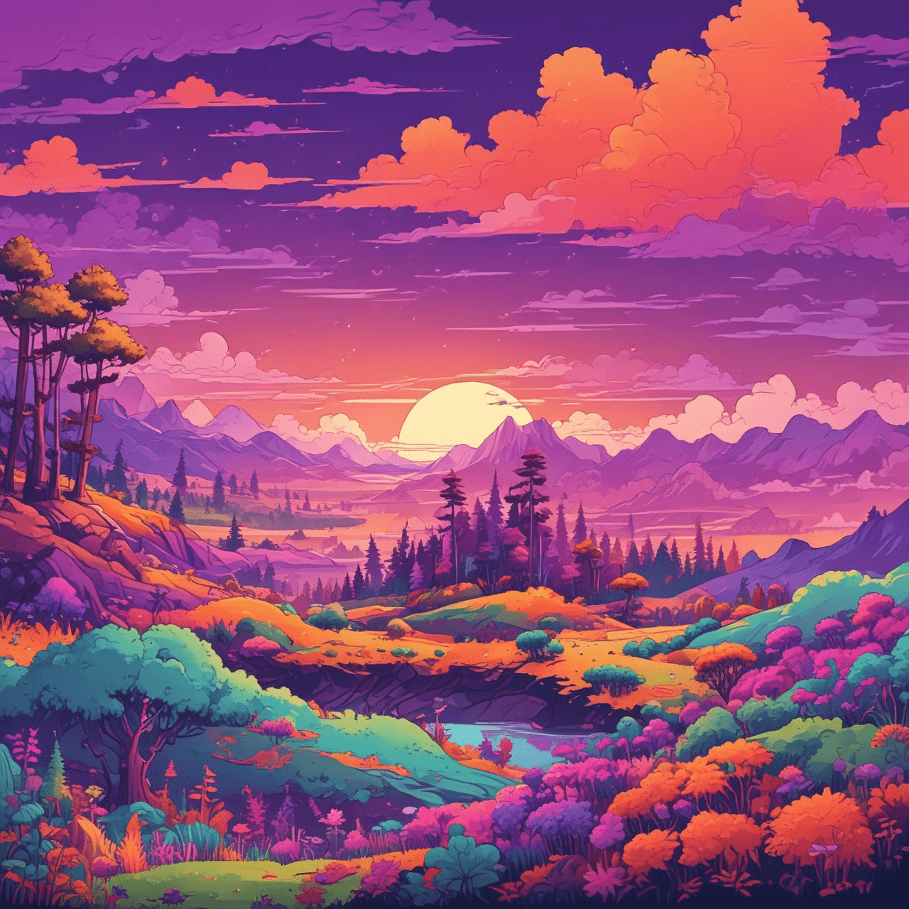 Ecology Vocab Cloud Hop game banner