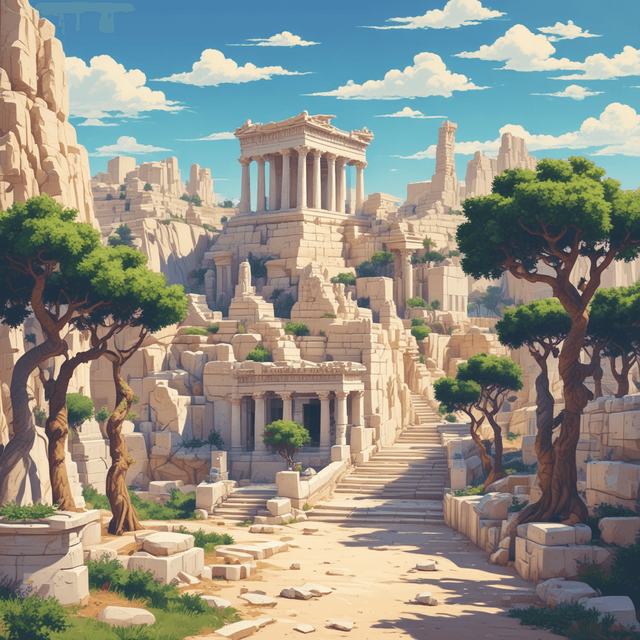 Olympian Odyssey Quiz game banner