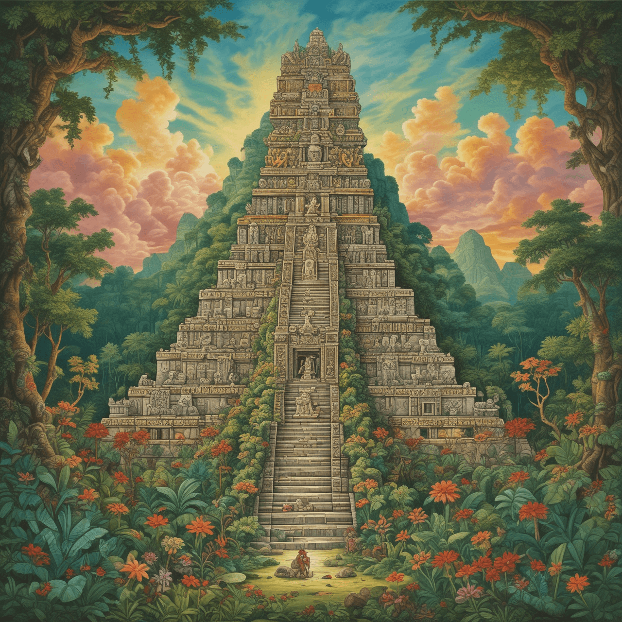 Carrera del Popol Vuh game banner