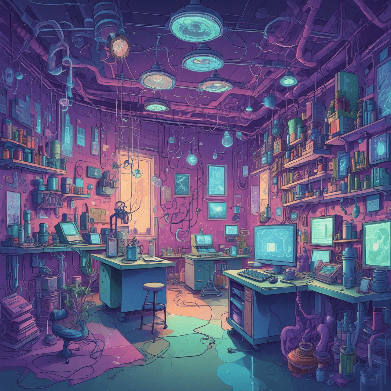 Jetpack Electro-Quiz Adventure game banner