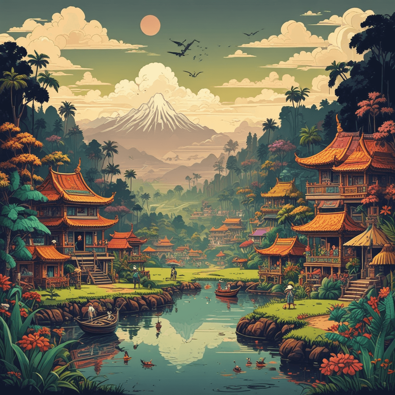 Punakawan Quiz Adventure game banner