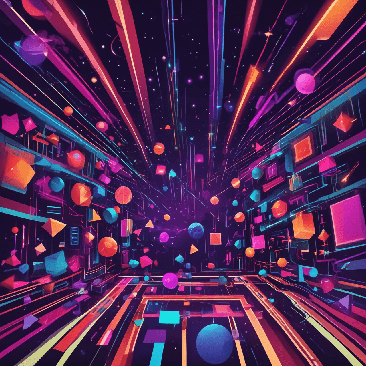 Geometry Jetpack Dash game banner