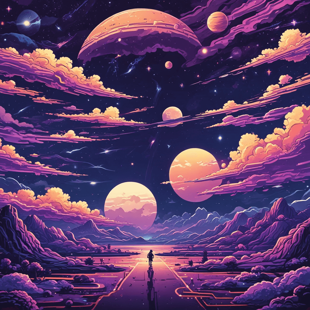 Cosmic Voyage Quiz game banner