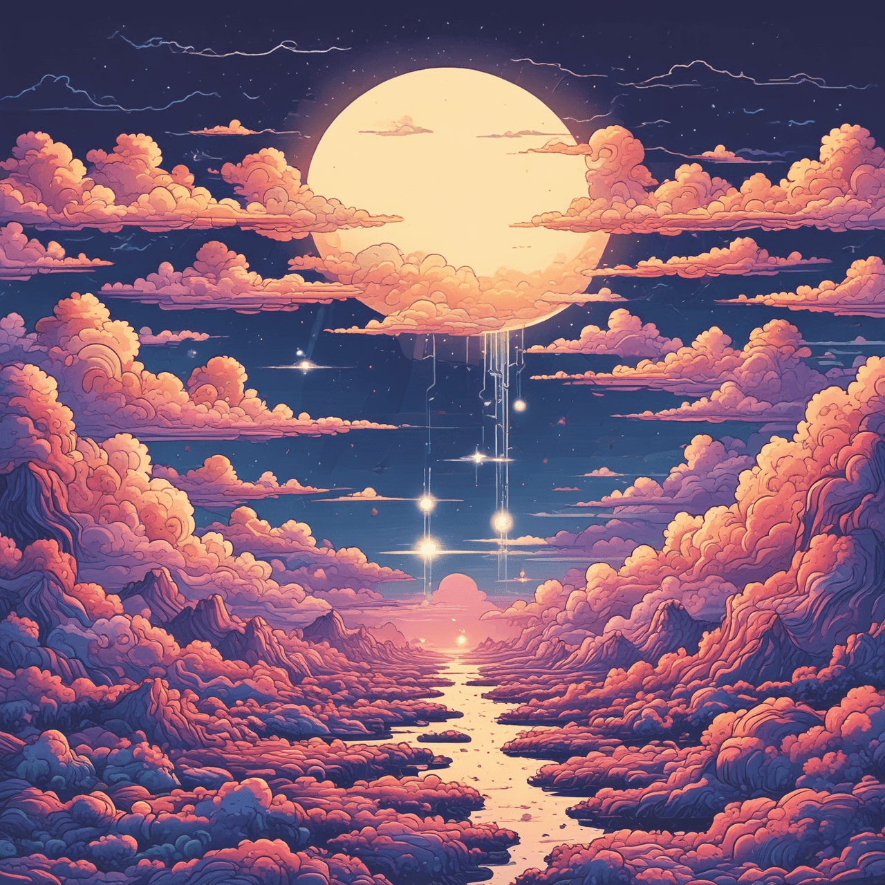 Atomic Cloud Bridge game banner