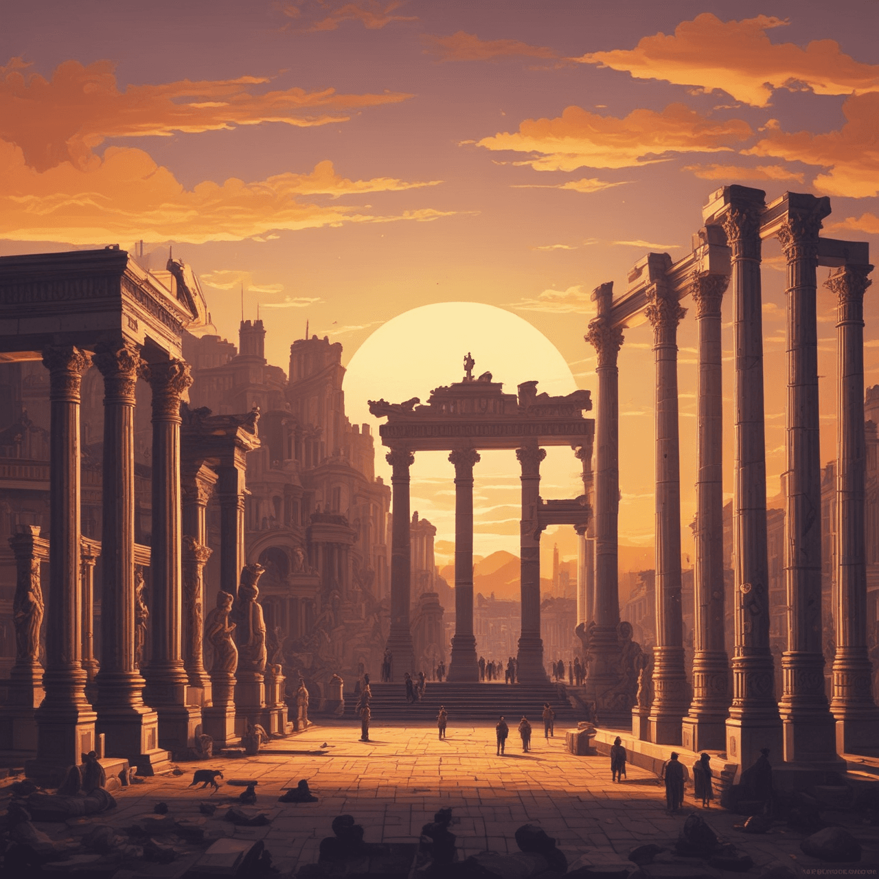 Corrida Filosófica Romana game banner