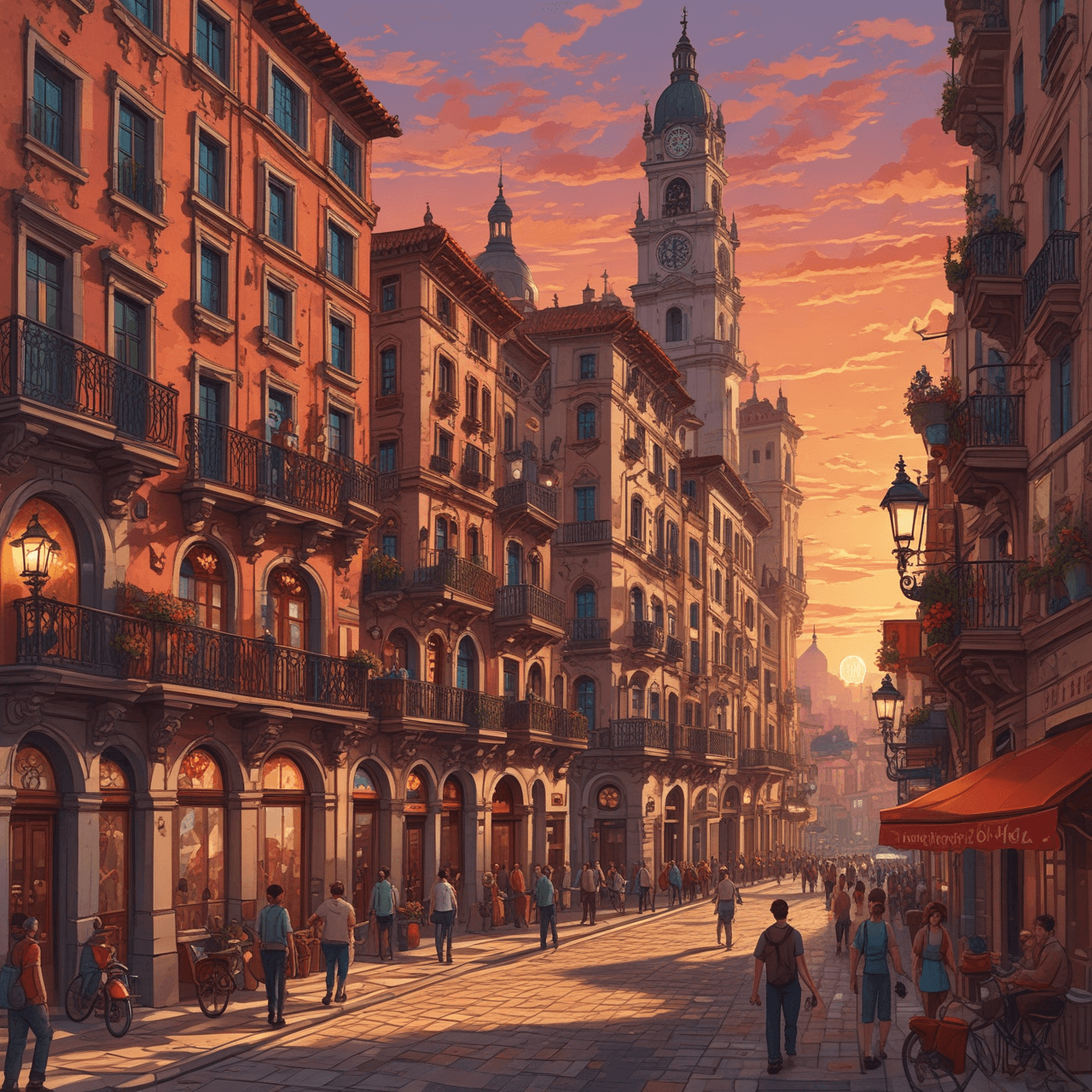 Spanish Time Runner game banner