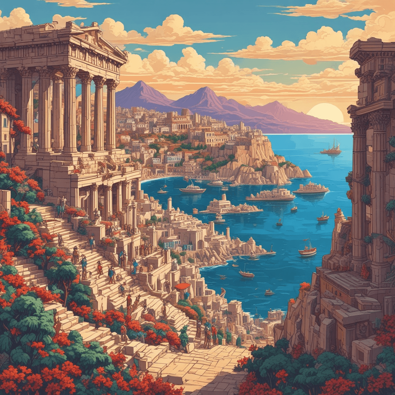 Peloponnesian War Runner game banner