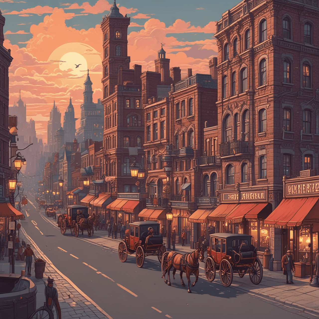 Gilded Age Dash game banner