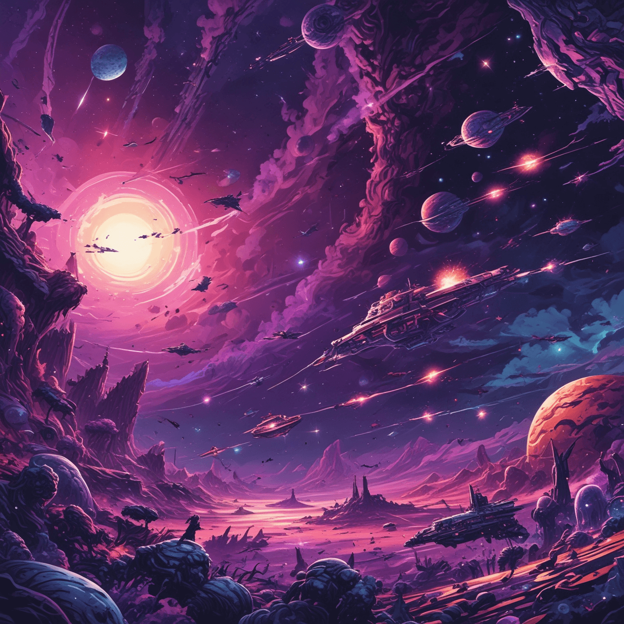 Galactic Sepoy Uprising game banner