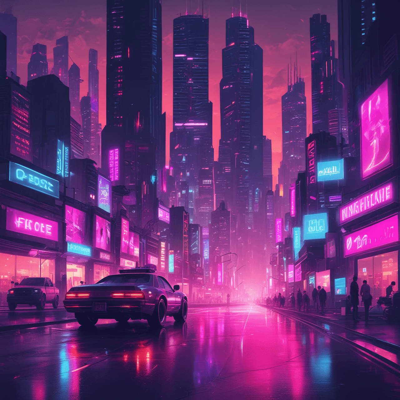 Element Dash: Cyberpunk Edition game banner