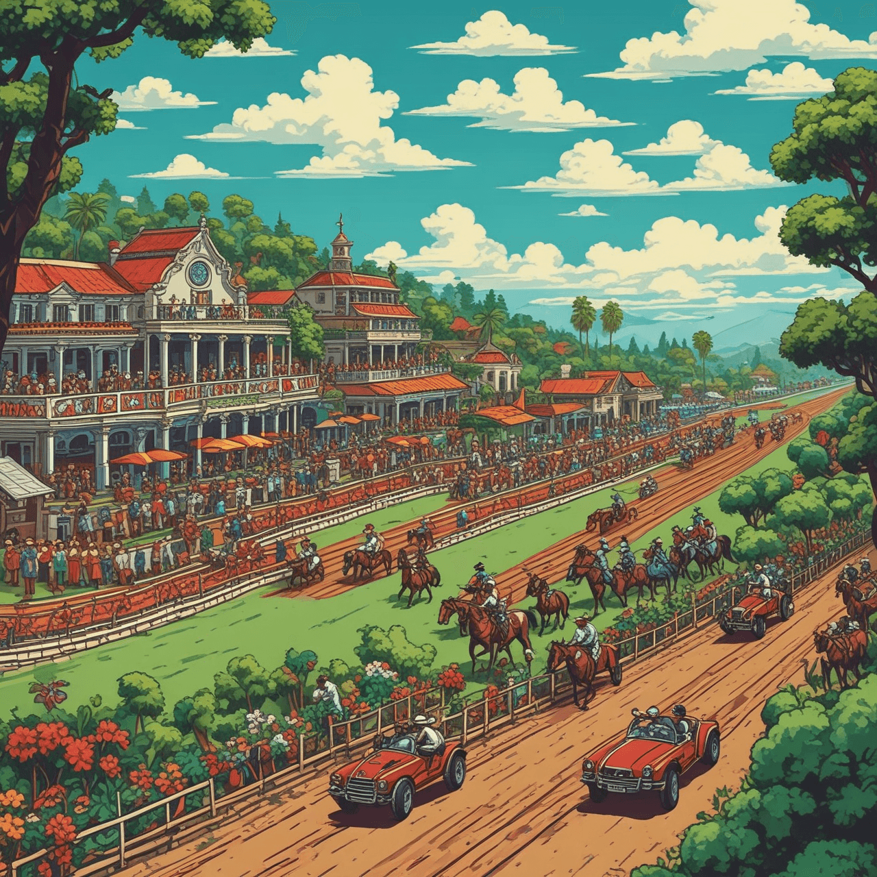 Carrera de la Patria Boba game banner