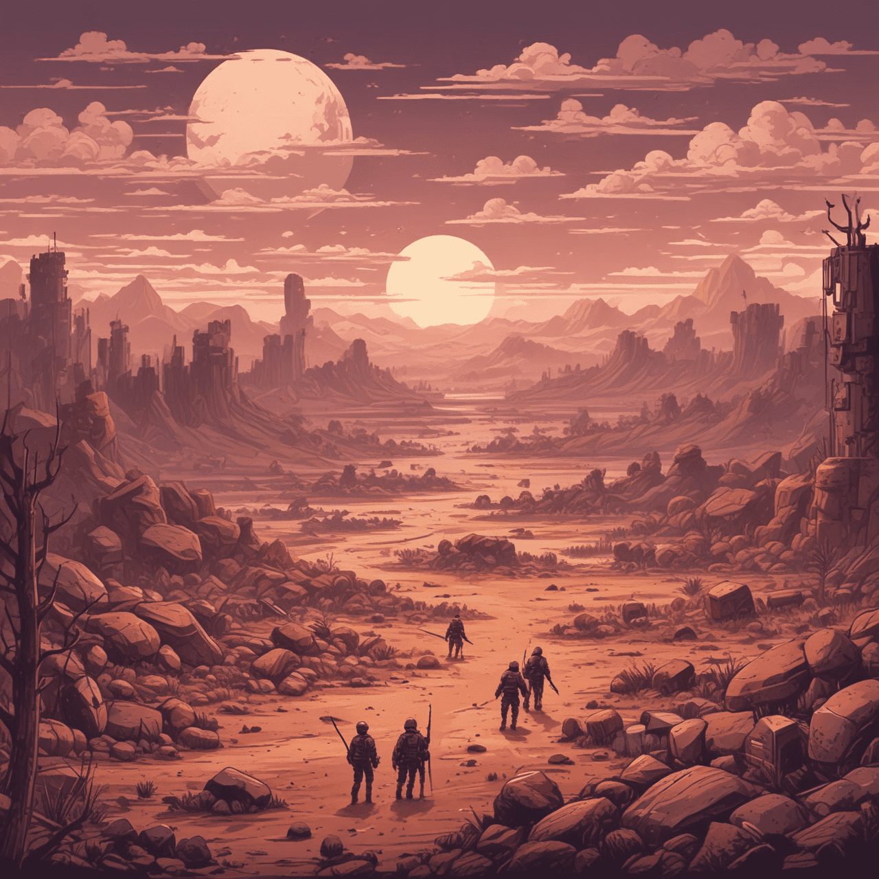 Trench Jump game banner