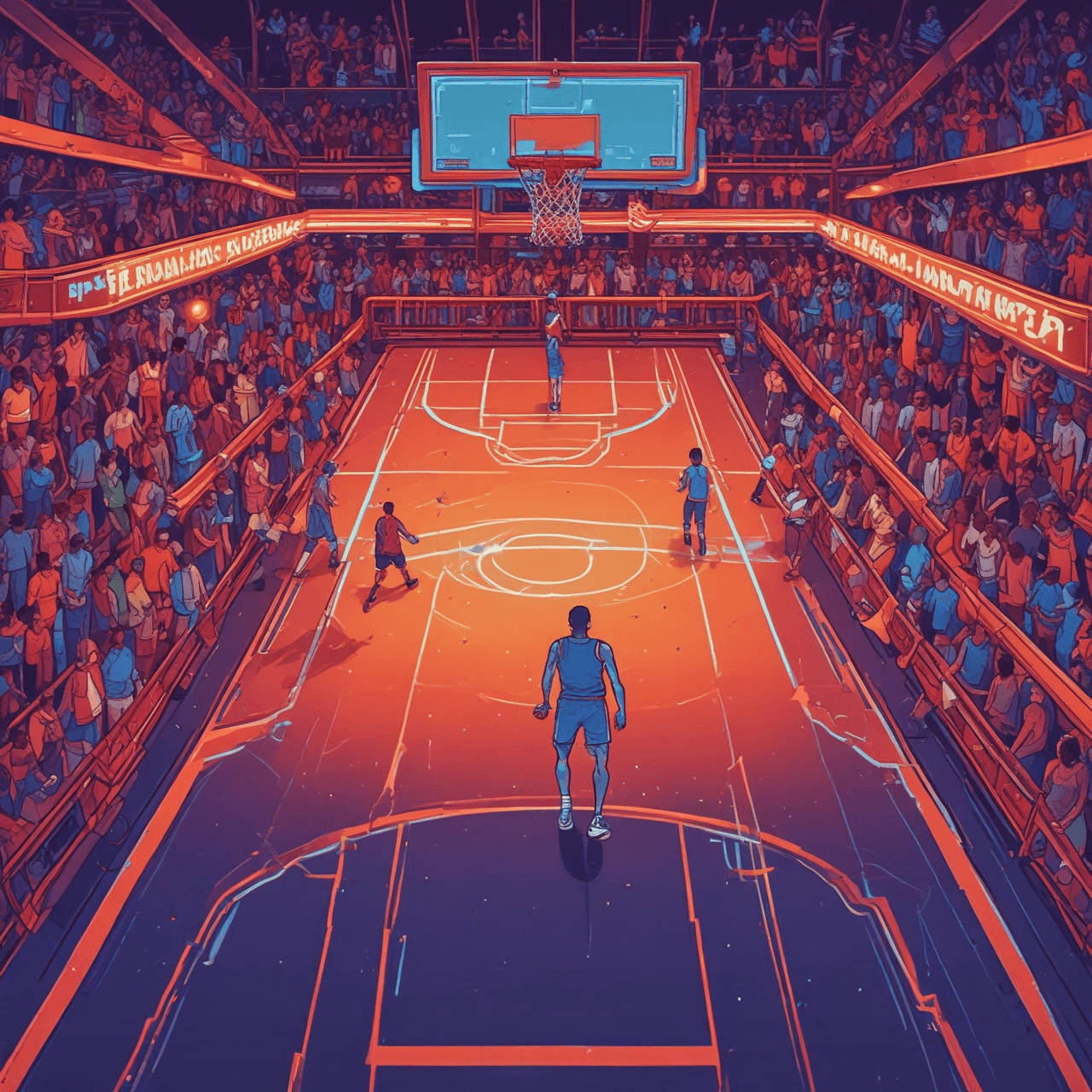 Atomic Slam Dunk game banner