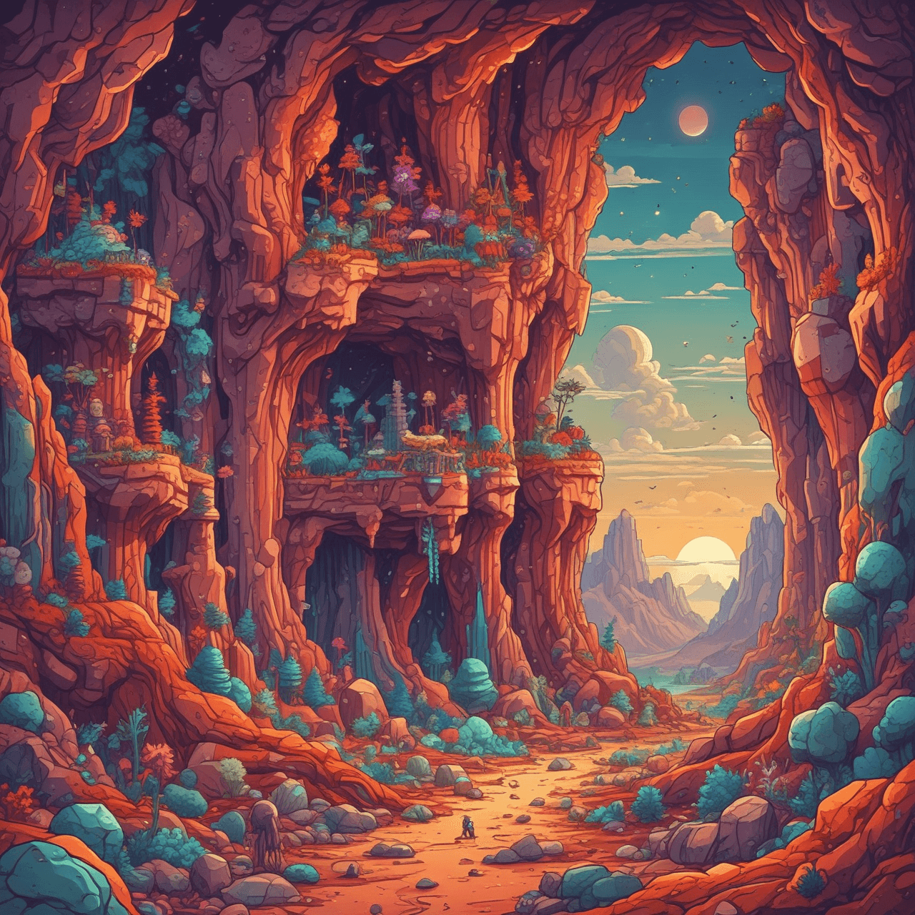 Rock Cycle Jetpack Quiz game banner