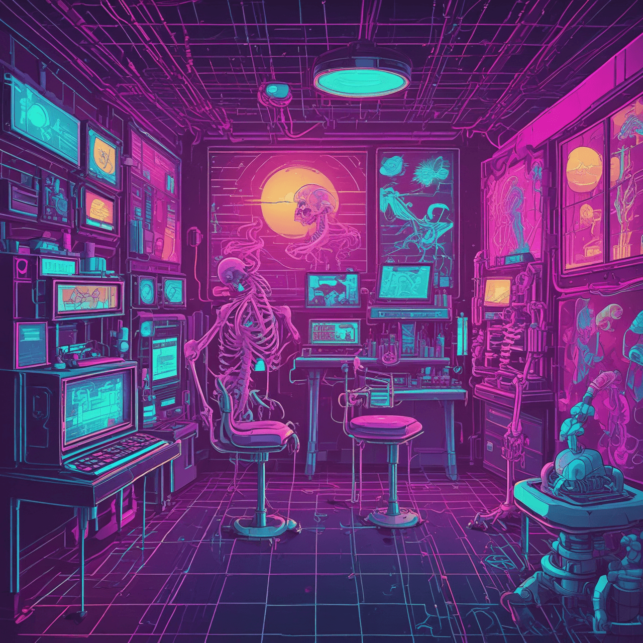 Knee Bone Retro-Quest game banner