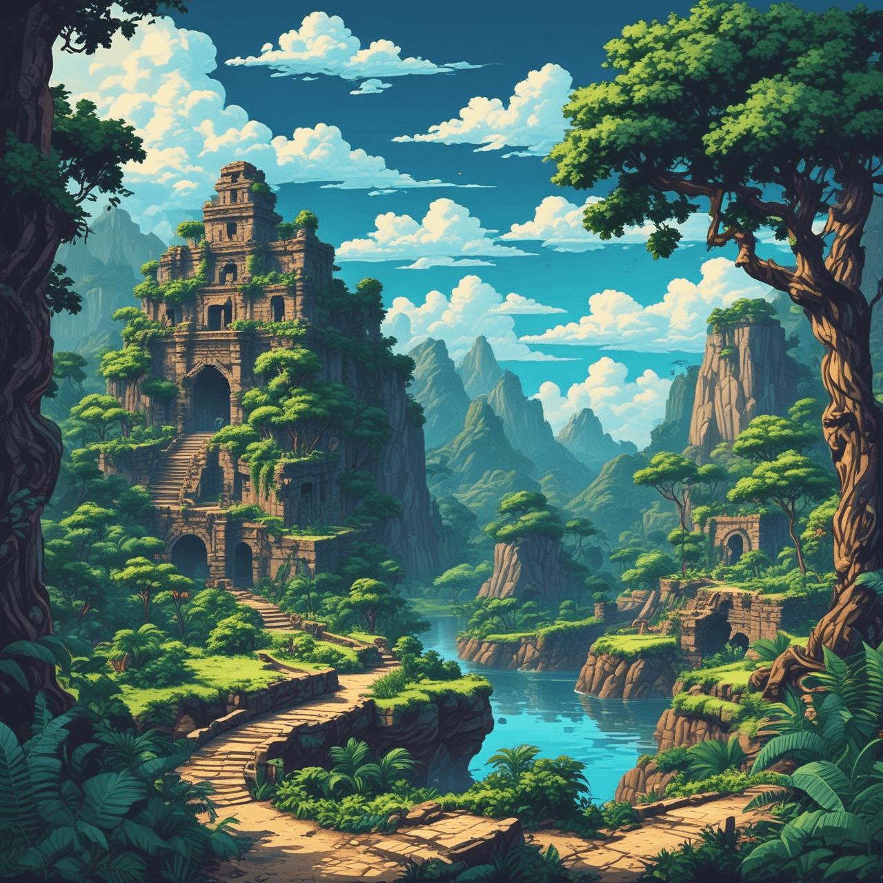 Jungle ELA Race game banner