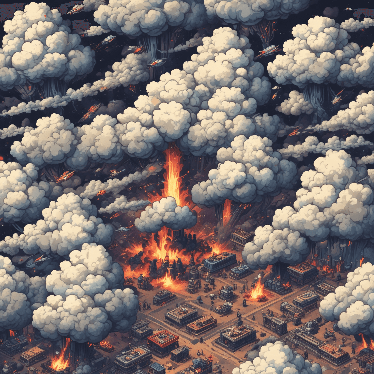 WWII & Cold War Cloud Bridge game banner