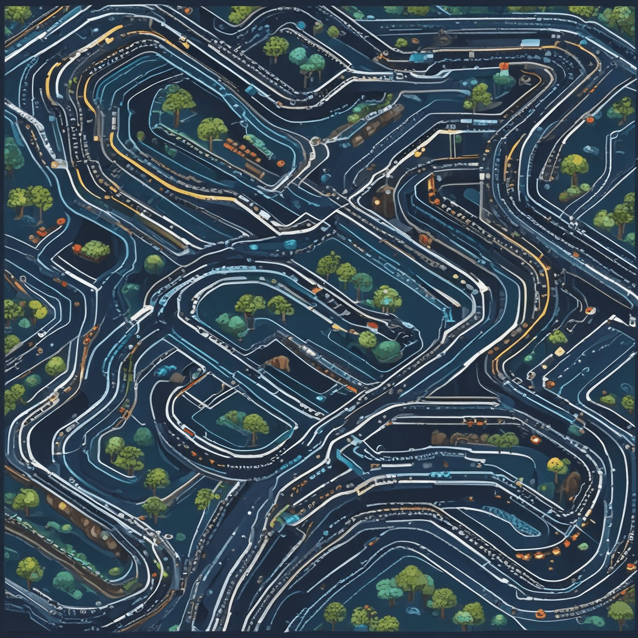 Cellular Speedway game banner