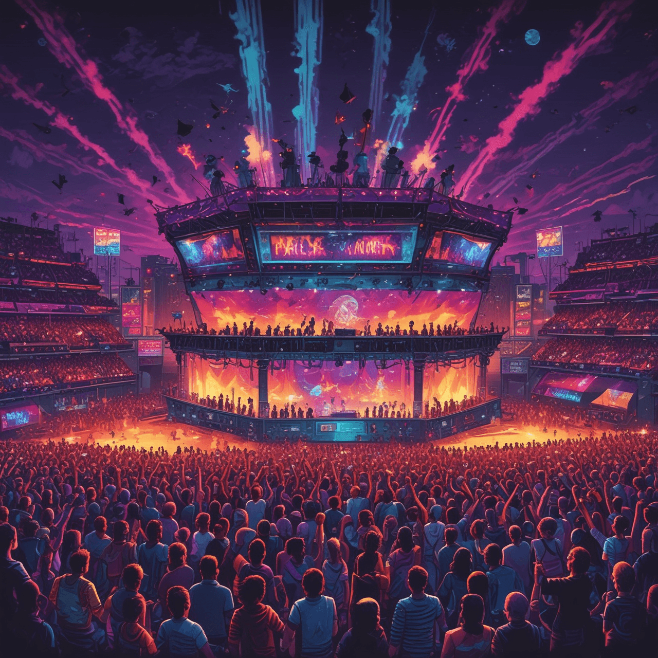 Arena Rock Run game banner