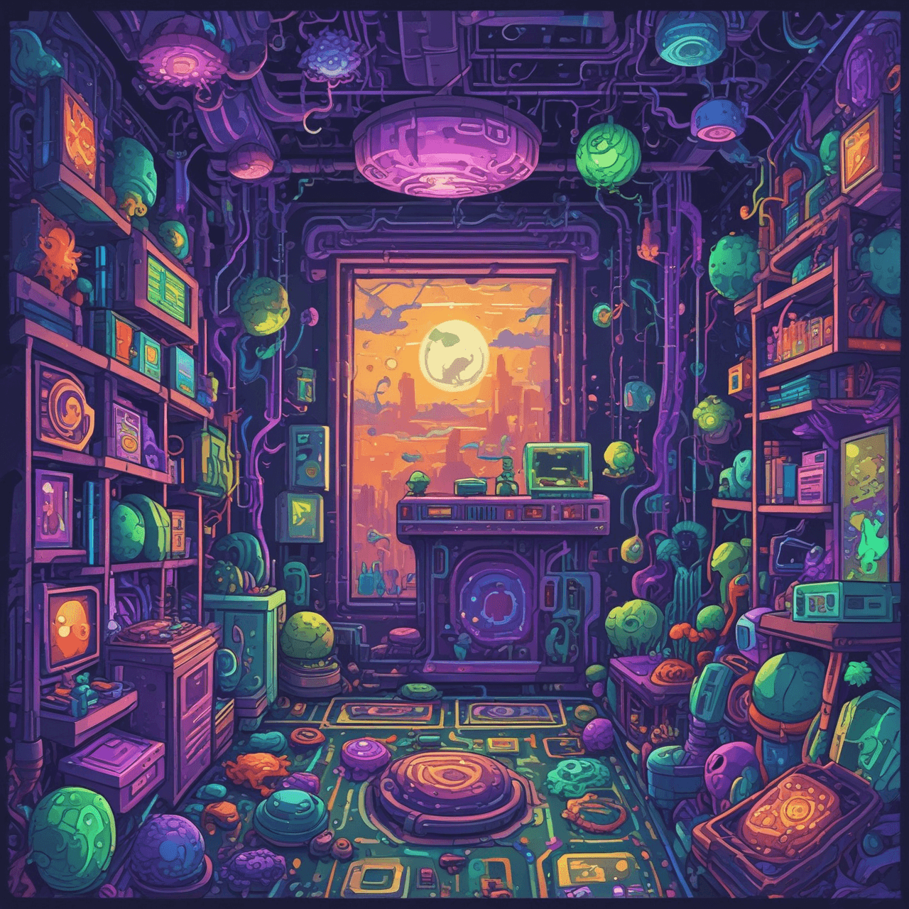 Cell Organelle Runner Quiz game banner