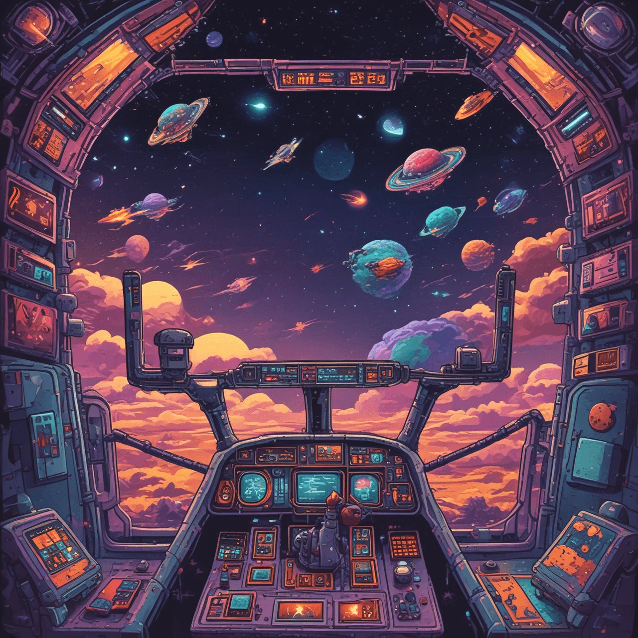 Aventure Énergie Cosmique game banner