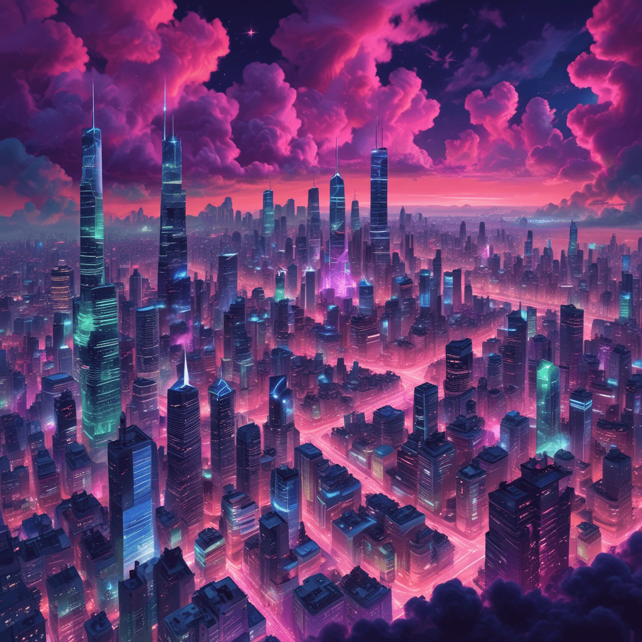 Neon Fascism Gauntlet game banner