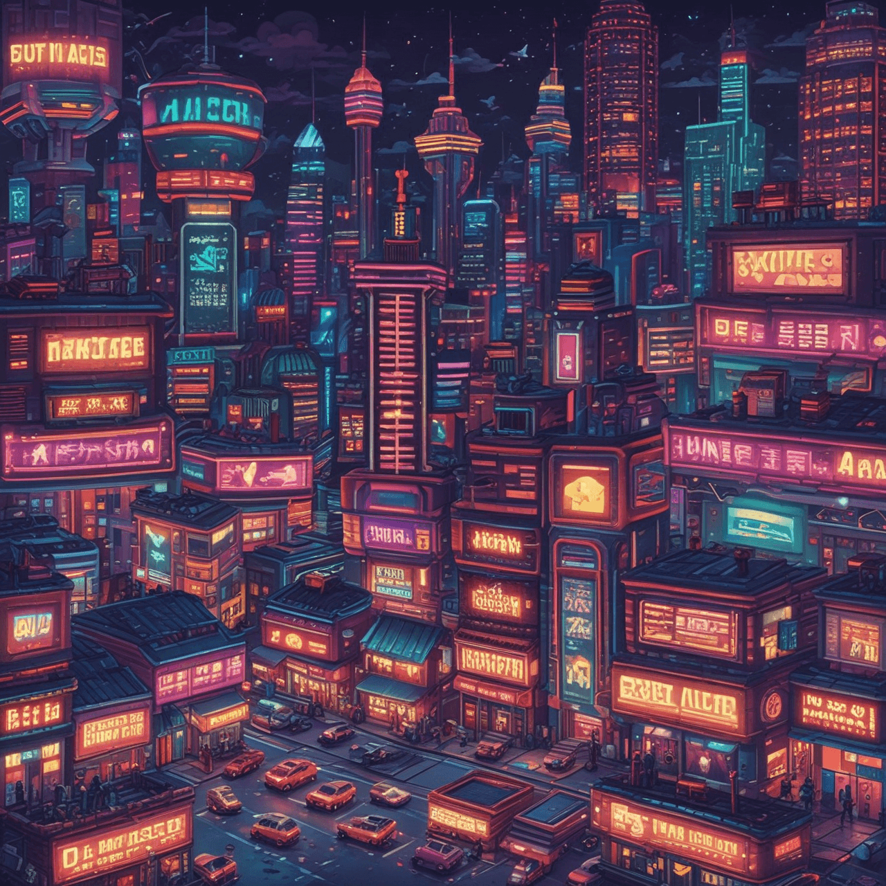 Futuristische Vriendschap Quiz game banner