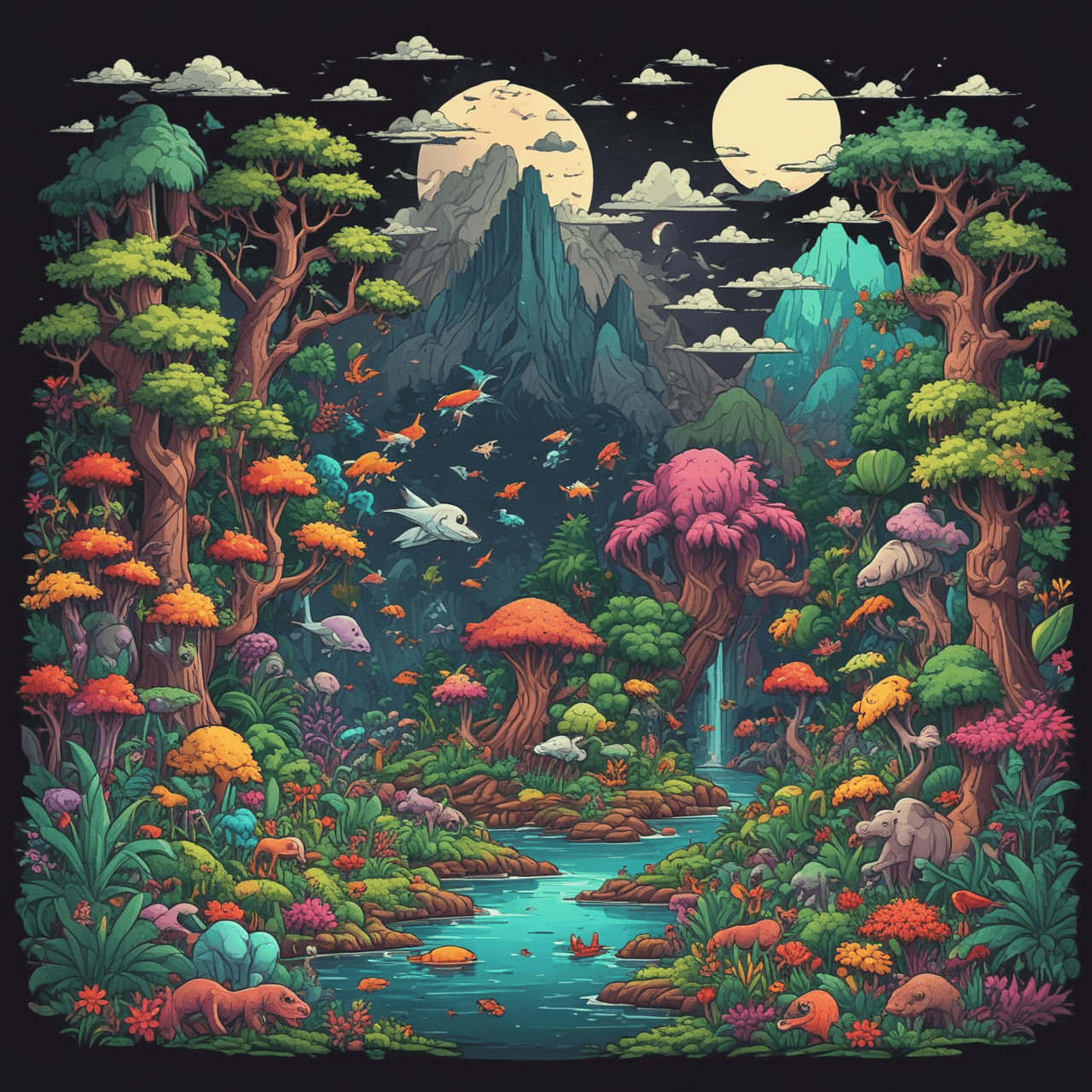 Food Chain Runner game banner