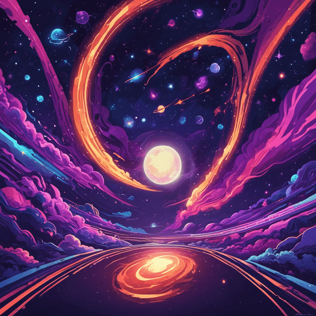 Cosmic Scale Runner game banner