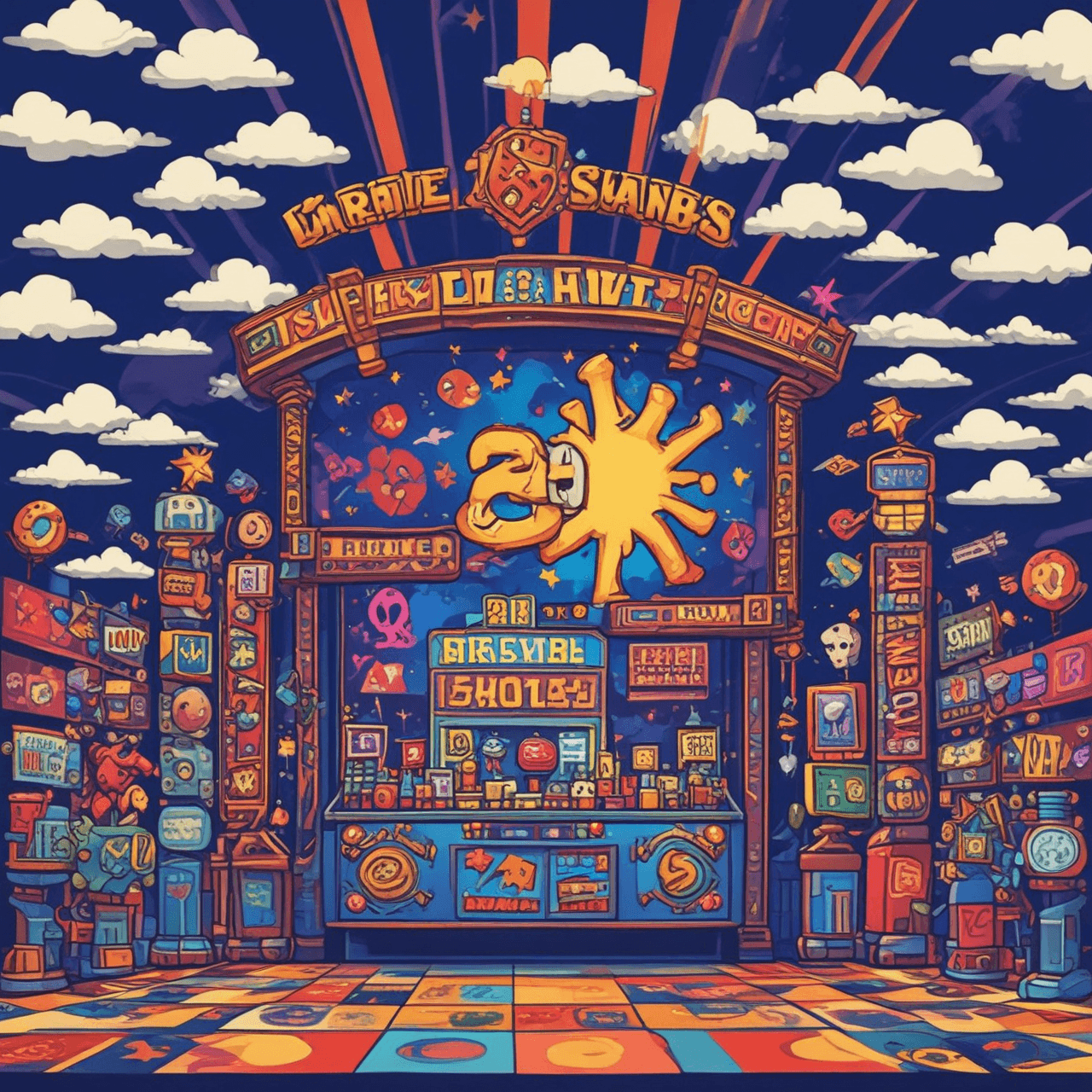 Probability Cloud Hop game banner