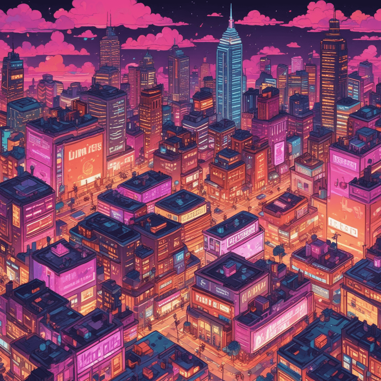 Present Simple Cloud Hop game banner