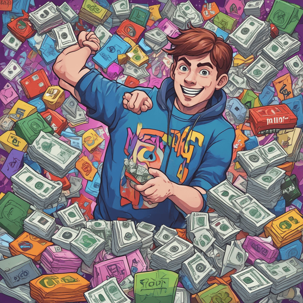 MrBeast Challenge Quiz game banner