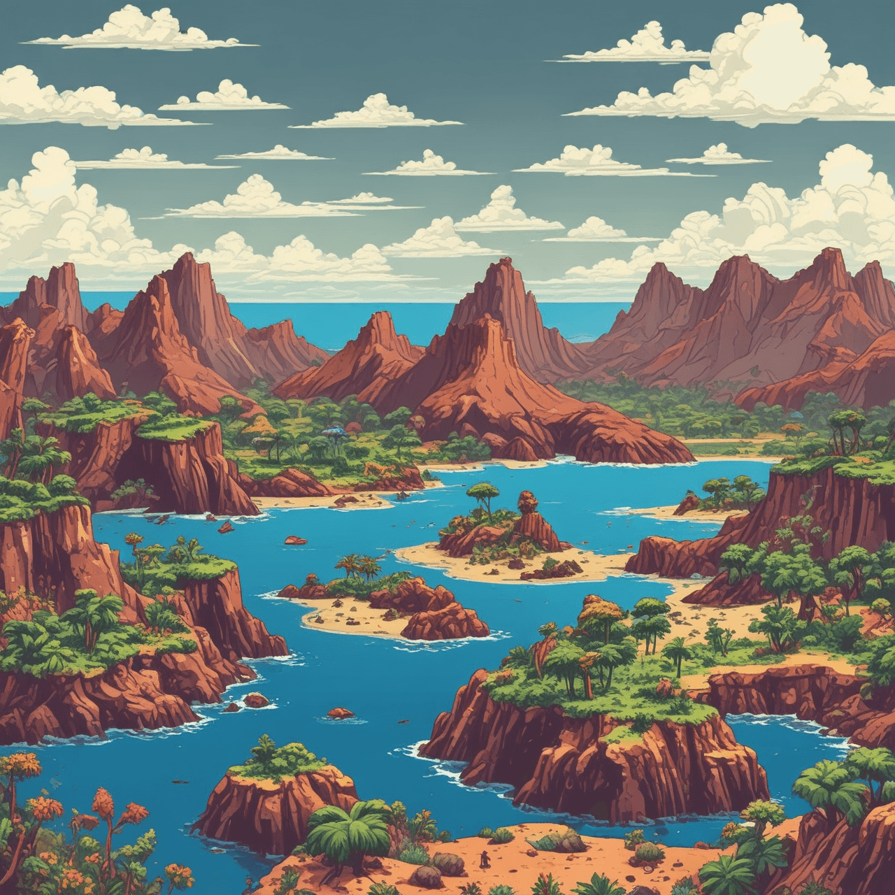 Radiation Jump game banner