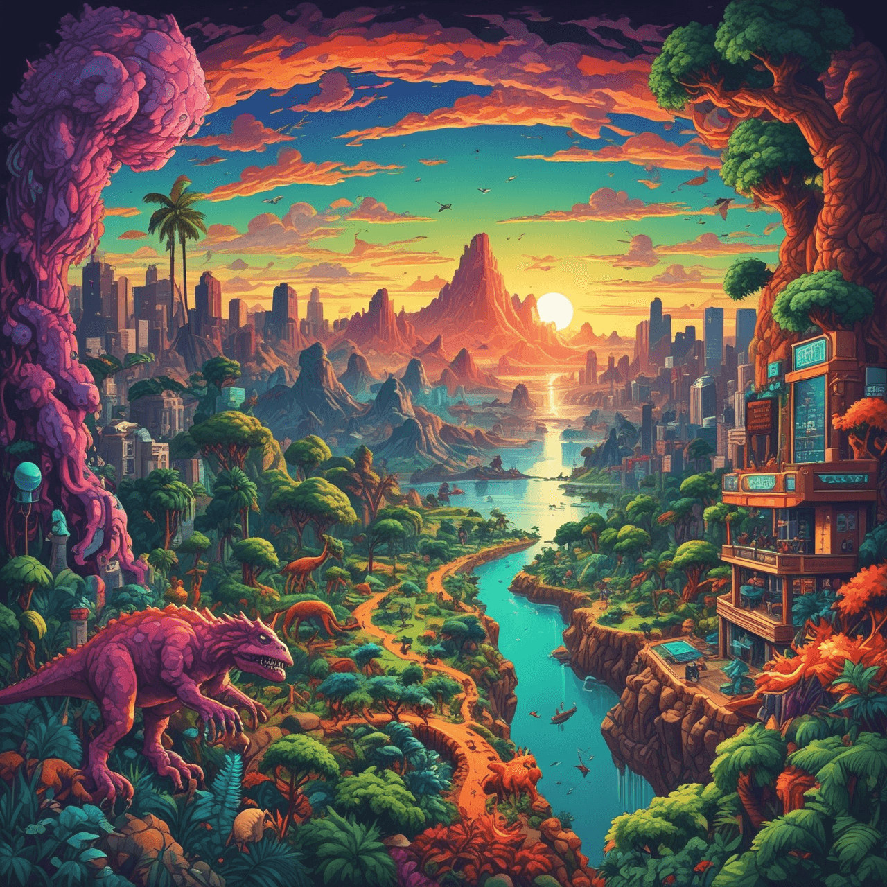 Earth's Evolutionary Dash game banner