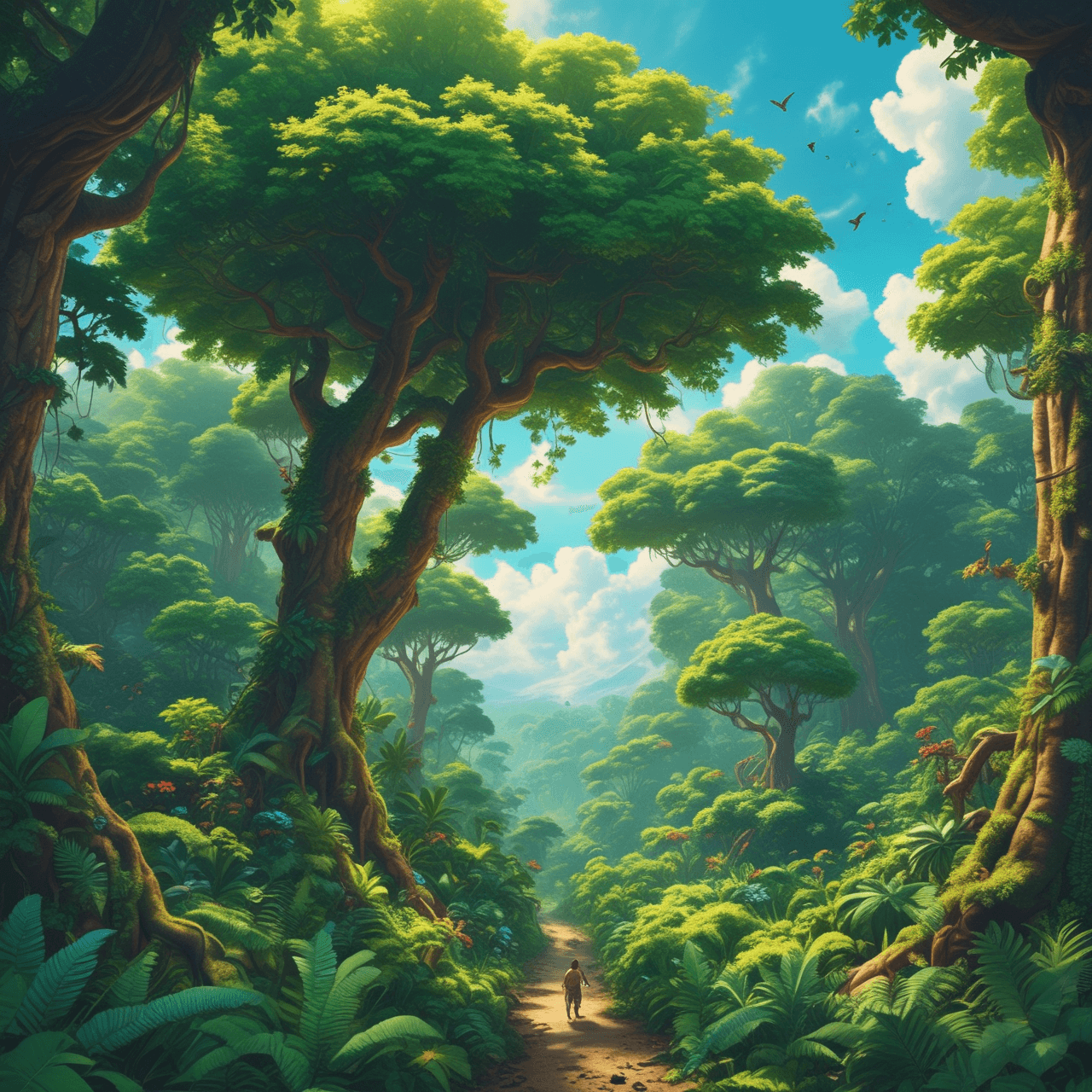 Biology Cloud Hop game banner