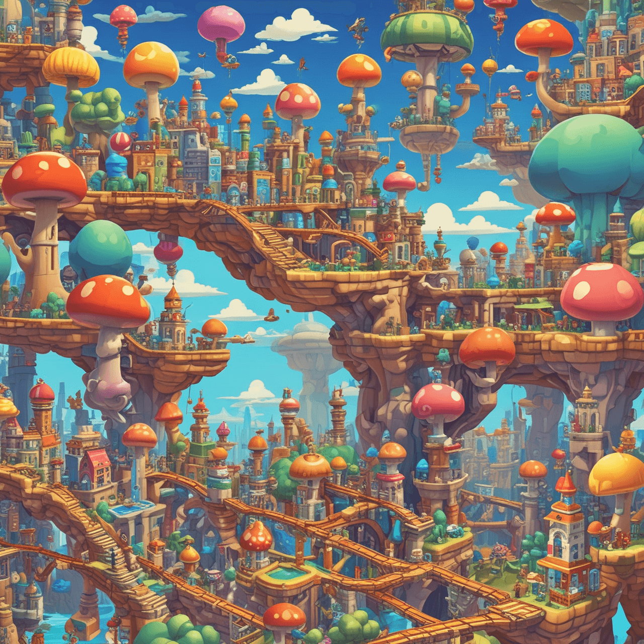 Mario History Run game banner