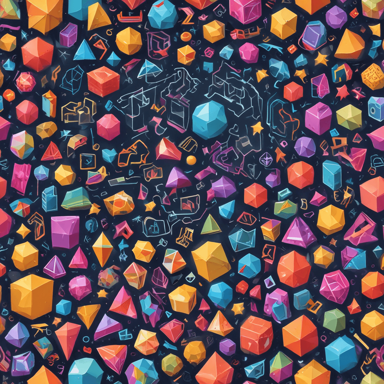 Jetpack Quiz: Figury Przestrzenne game banner