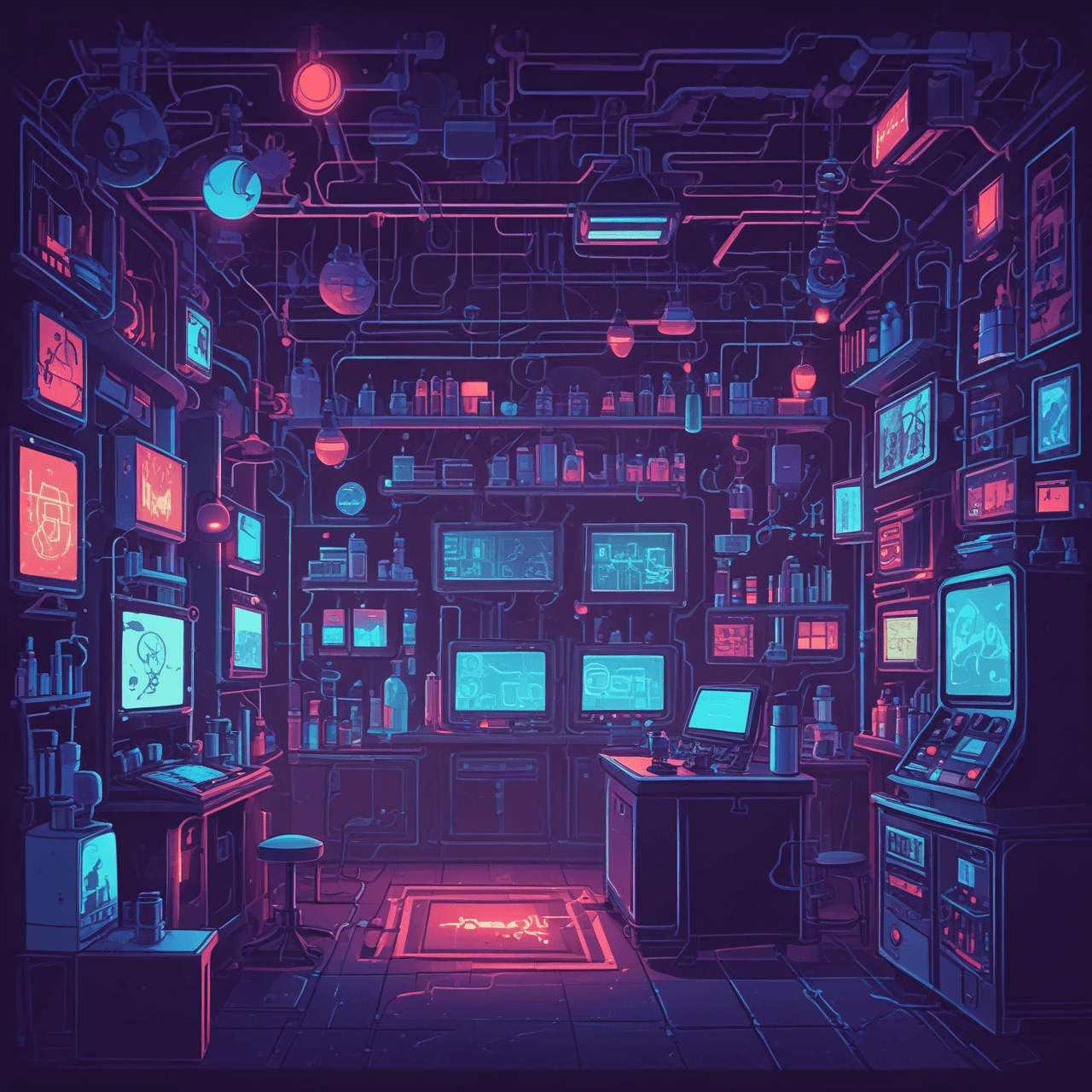 Chemia w Biegu: Piktogramy i Sprzęt game banner